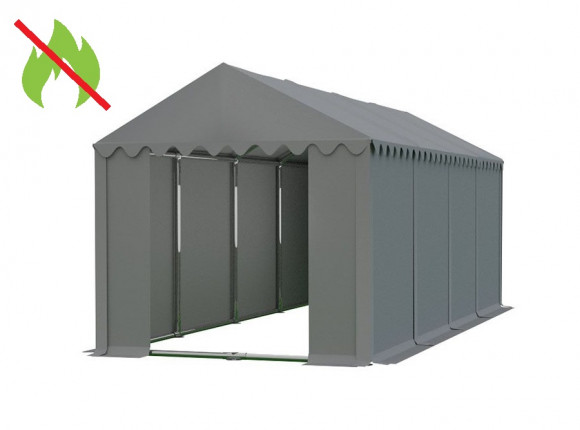 Skladový stan 4x8m PROFI - nehořlavý