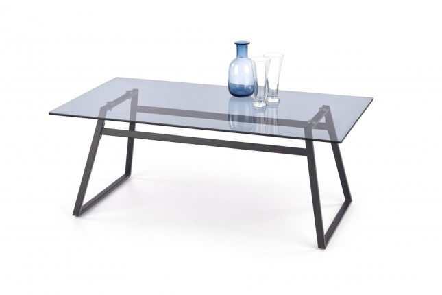 Konferenční stolek NEBULA sklo / černá