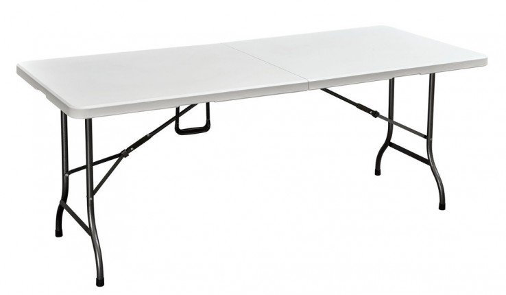 Skládací stůl CATERING 180 cm ocel / plast