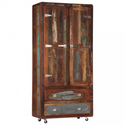 vidaXL Komoda 89 x 42 x 183 cm masivní recyklované dřevo