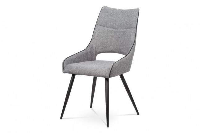 Jídelní židle HC-021 GREY2 šedá / černá