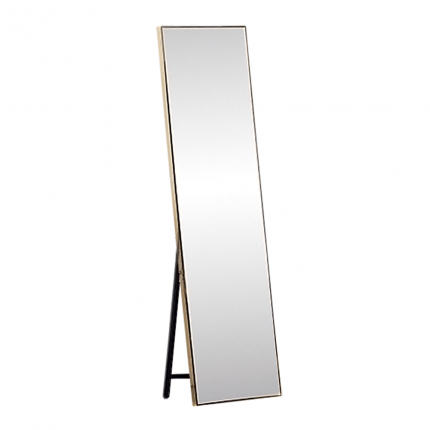 Stojanové zrcadlo LUSET zlatá