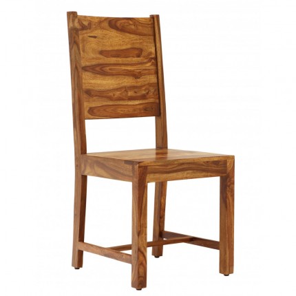 Židle Amba z indického masivu palisandr, Natural