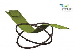 Vivere - Orbital Lounger Single # Green Apple