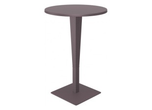 SIESTA EXCLUSIVE; Barový stůl RIVA hnědý