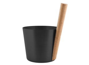 RENTO Saunový kbelík AL 5 l, černá