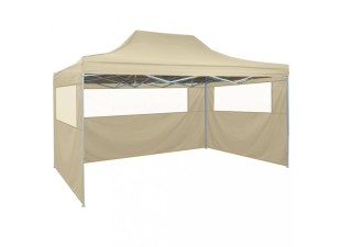 Skládací nůžkový party stan s bočnicemi 3x4,5 m Dekorhome
