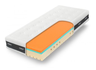 Ortopedická pěnová matrace Super Fox Visco FEST Tropico