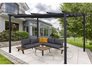 Hliníková zahradní pergola 400 x 300 cm