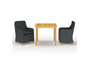 Zahradní jídelní set 3 ks Dekorhome