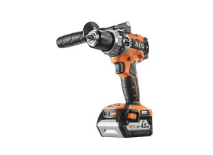 AEG BSB 18C2 BL LI-402C 18V bezuhlíková příklepová vrtačka, 2 x 4,0Ah akumulátor, nabíječka