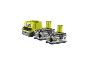 Ryobi RC18120-250 sada 2x 18 V lithium iontová baterie 5 Ah s nabíječkou RC18120 ONE+