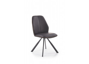 Jídelní židle K319 černá / hnědá