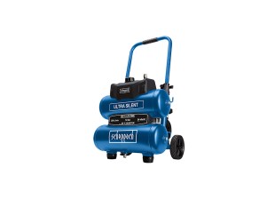 Scheppach HC 20 Si Twin ultra tichý bezolejový dvouválcový kompresor 20 l