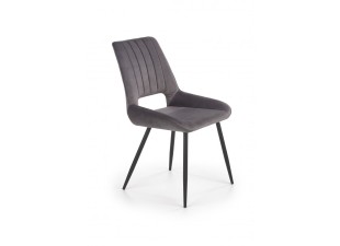 Jídelní židle K404 samet / černá