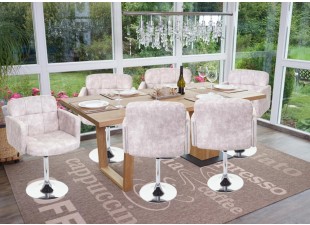 Otočné jídelní křeslo Dekorhome