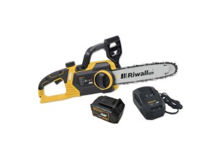 Riwall PRO RACS 2520i SET aku řetězová pila 20 V s bezuhlíkovým motorem + 4Ah baterie + nabíječka