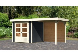Dřevěný zahradní domek ASKOLA 2 s přístavkem 240 Dekorhome