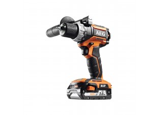 AEG BS 18C BL LI-202C 18V kompaktní  bezuhlíková vrtačka/šroubovák, 2 x 2,0 Ah PRO Li-Ion aku, nabíj