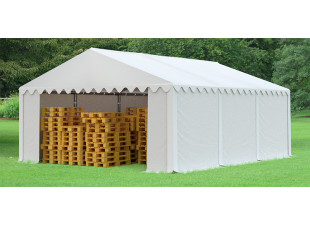 Skladový stan 5x6m bílá EKONOMY