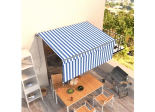 Ručně zatahovací markýza s roletou 600x300 cm Dekorhome