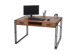 Psací stůl s úložným prostorem Dekorhome