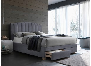 Postel s úložným prostorem EMOTION VELVET 160