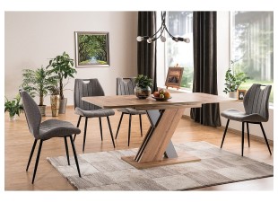 Rozkládací jídelní stůl EXEL