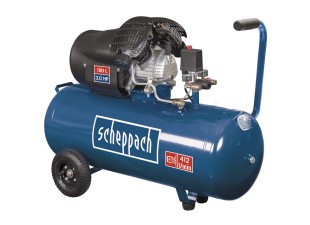 Scheppach HC 120 dc olejový dvouválcový kompresor 10 bar se vzdušníkem 100 l