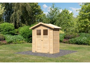Dřevěný zahradní domek 180x93 cm Dekorhome