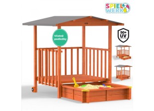 Pískoviště s verandou D9564 Dekorhome