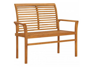 Zahradní lavice 112 cm teak Dekorhome