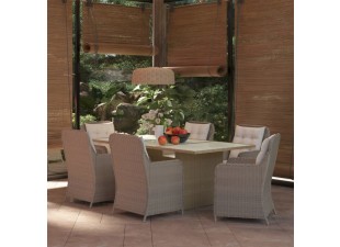 Zahradní jídelní set 7 ks Dekorhome