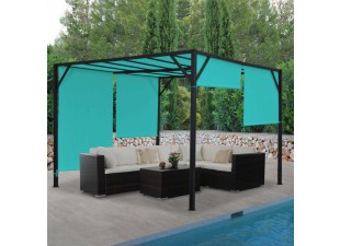 Pergola se stahovací střechou 4x3 m Dekorhome