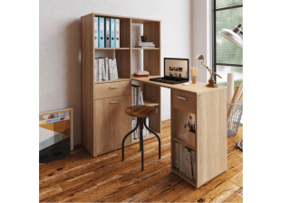 Stůl s regálem MINESON