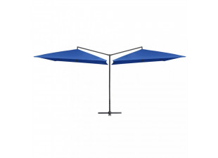 Dvojitý slunečník 485 x 250 cm Dekorhome