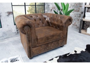 Chesterfield křeslo MIDAS Dekorhome