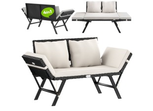 Zahradní pohovka polohovací D9599 Dekorhome