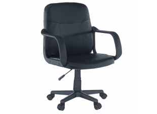 Studentská kancelářská židle AYLA ekokůže / plast