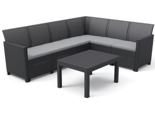 Zahradní rohová sedací souprava CLAIRE 6