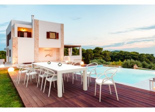 Rozkládací zahradní stůl 260+40 cm