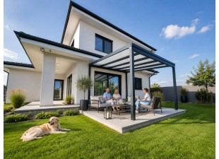 Hliníková pergola POLLEX samostatně stojící