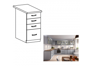 Spodní skříňka LAYLA D40S4