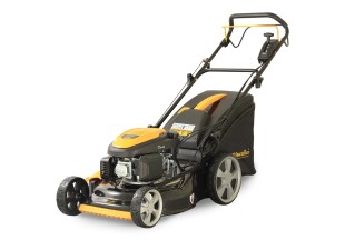 Riwall PRO RPM 5155 V PRO multifunkční travní sekačka 4 v 1 s benzinovým motorem a variabilním pojez