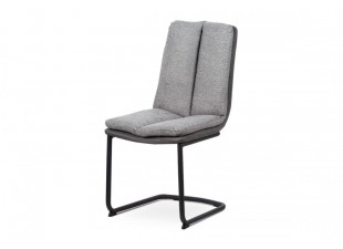 Jídelní židle HC-041 GREY2 šedá / černá