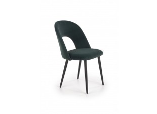 Jídelní židle K384 samet / černá