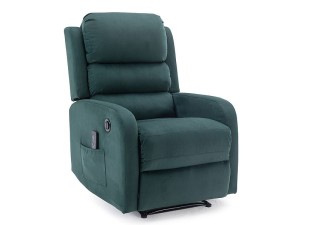 Masážní polohovací křeslo PEGAZ VELVET M