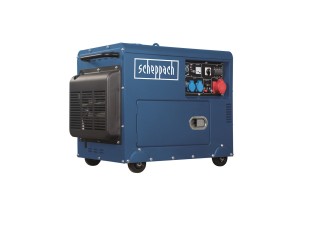 Scheppach SG 5200 D Dieselová elektrocentrála 5 000 W s regulací AVR