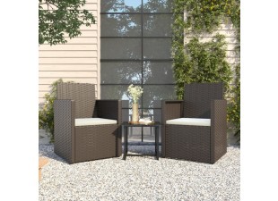 Zahradní sedací souprava 3 ks Dekorhome