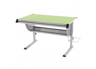 Dětský psací stůl WH6507 zelený Dekorhome